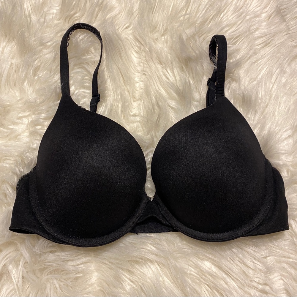 Victorias Secret 32B Bra Black Body by Victoria Perfect Shape